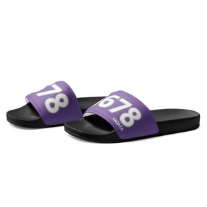 Women's Purple Slides