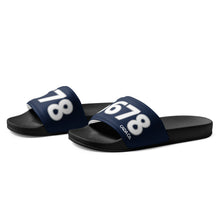 Load image into Gallery viewer, Women&#39;s Navy Slides