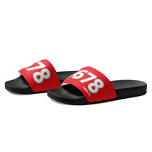 Load image into Gallery viewer, Women&#39;s Red Slides
