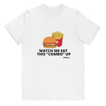 Load image into Gallery viewer, Let’s Eat Youth Jersey T-shirt